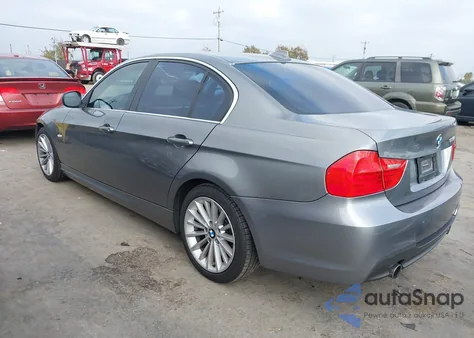 2011 BMW 335I из США, поврежденный, VIN WBAPM5C58BE577868
